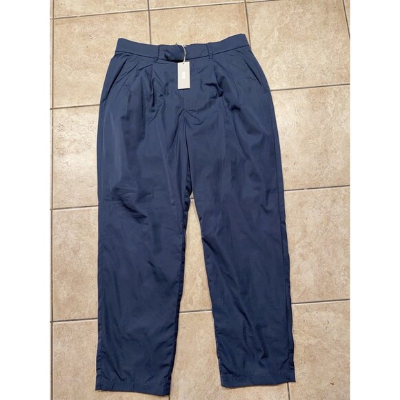 Kith Other - Kith Pants Mens Medium Nocturnal Blue Transitional Tech Pleated Kyson Lined NEW